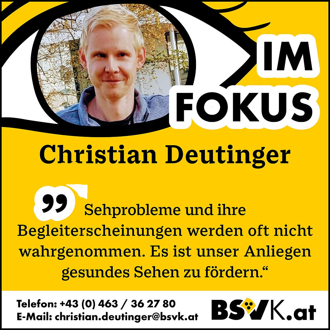 Christian Deutinger – BSVK Sehberatung