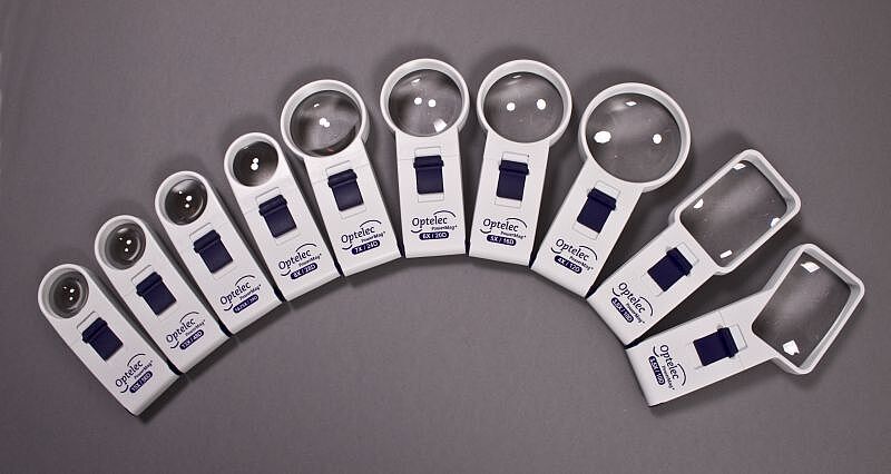 Handlupen mit LED Beleuchtung